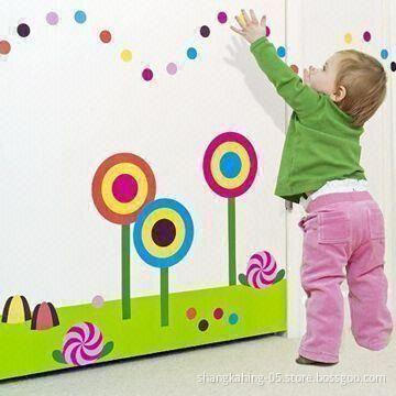 Eco-friendly Wall Sticker, Easy to Apply, Remove and Reusable